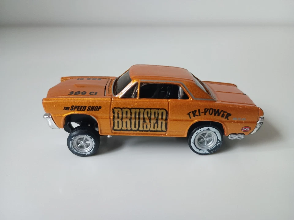  Maisto All Stars 1965 Pontiac GTO Serie II Diecast Collezione Custom Shop 1:64 - Immagine 3 di 4