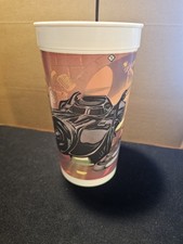VINTAGE 1992 McDonald's BATMAN RETURNS Collector Cup Batmobile