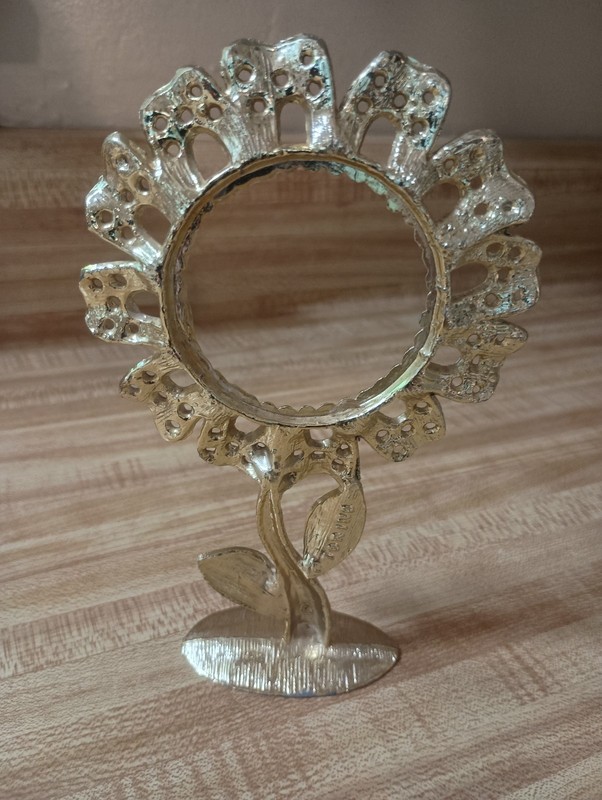 Vtg sunflower earring holder