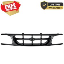 For 1995-2001 New Front Matte-black Grille Ford Explorer Plastic Fo1200543