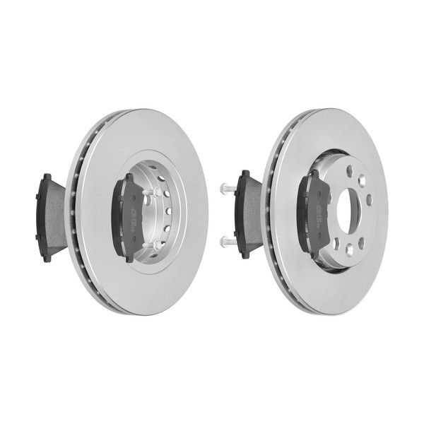 f.becker Bremsscheiben Ø280MM + BremsbelÄGe Vorne FÜR Renault Kangoo BE BOP /-image