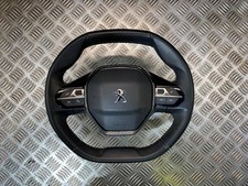 19-24 PEUGEOT 208 P21 MK2 MULTIFUNCTION LEATHER STEERING WHEEL WITH AIRBAG