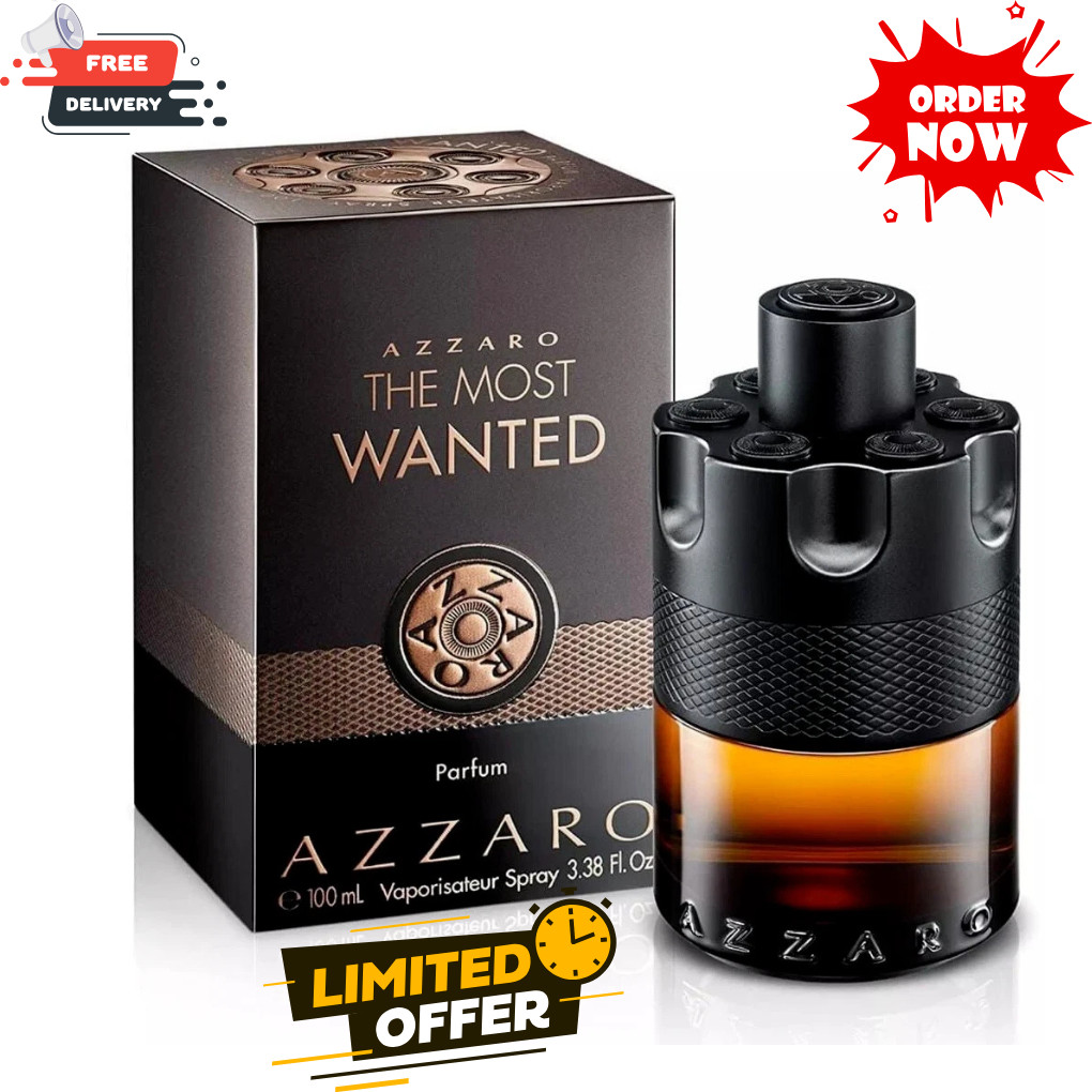Azzaro The Most Wanted Parfum - Long-Lasting Spicy Cologne for Men