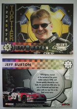 WHEELS HIGH GEAR '99 JEFF BURTON EXIDE #99 TOP TIER FOIL INSERT  CARD #TT5
