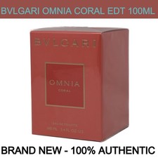 Bvlgari Omnia Coral Eau de Toilette Spray 3.4 oz for Women - Brand New Condition