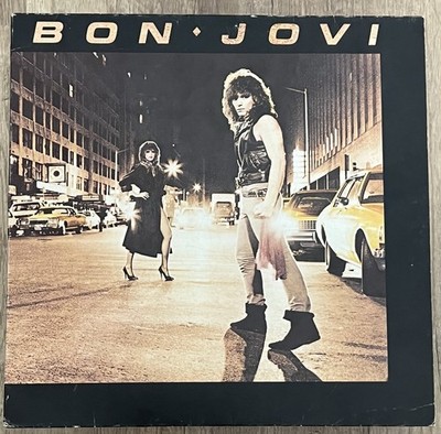 Bon Jovi - Bon Jovi Vinyl LP 1984 West-Germany version