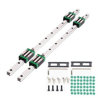 HGR20 Linear Rail 2PCS 900mm with 4PCS HGH20CA Sliding Blocks CNC Router DIY App
