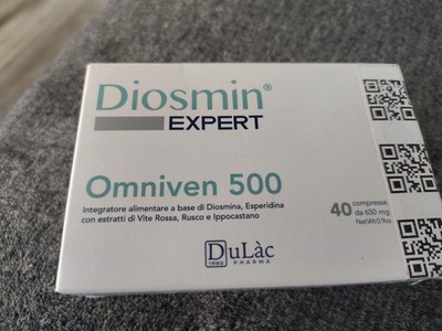 DuLac Pharma Diosmin Expert Omniven 500 Tablets 40 Blood & Circulatory Health