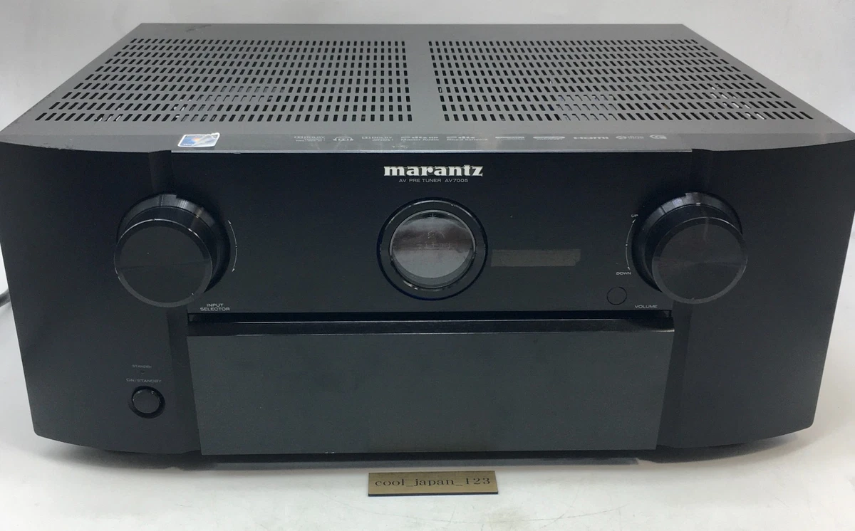 Marantz AV7005 Black AV Preamp Processor – HDMI Home Theater