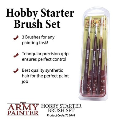 Hobby Starter Brush Set  - New Code