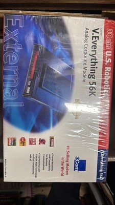 3Com US Robotics Courier V.Everything 56K External Modem