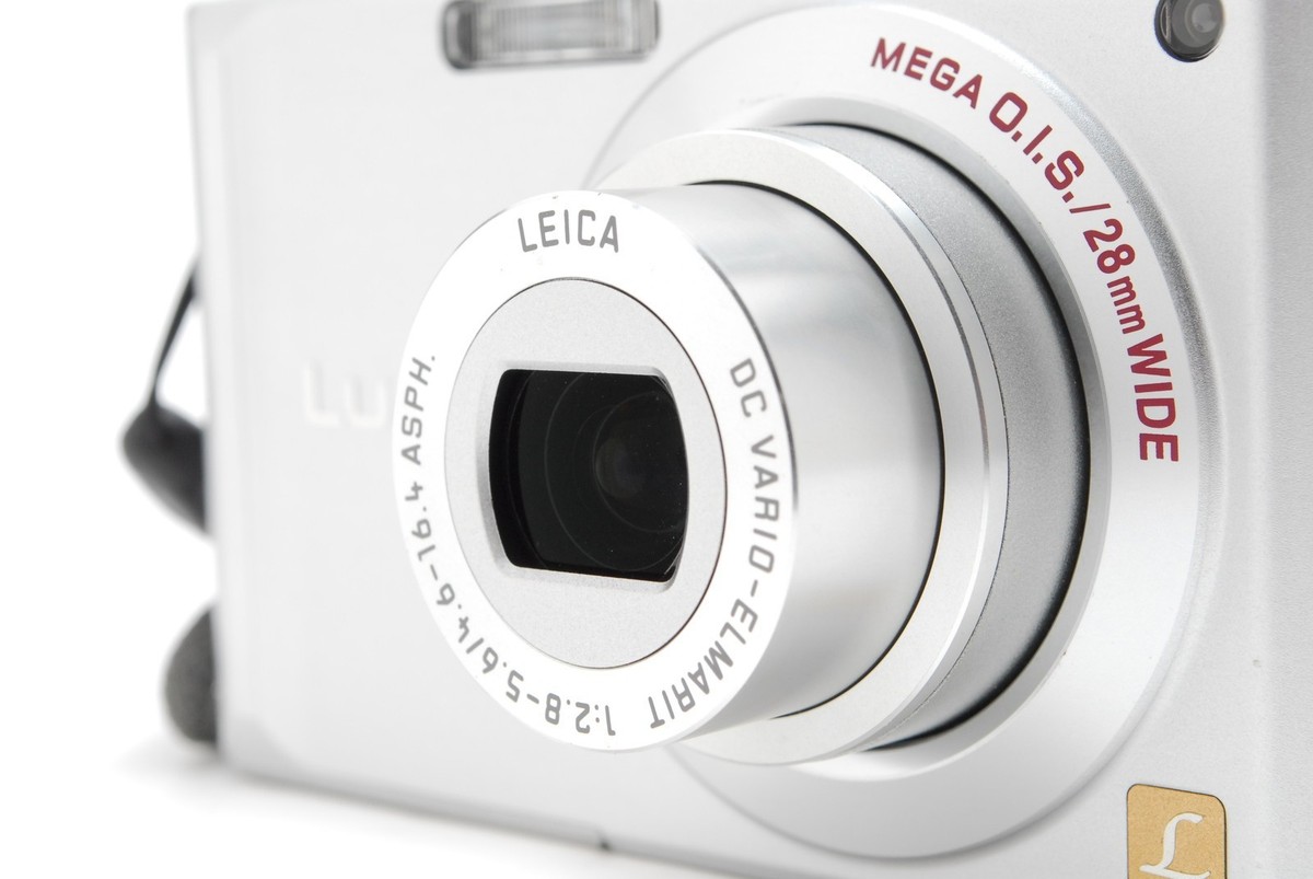 NEAR MINT] Panasonic LUMIX DMC-FX55 Silver Compact Digital Camera