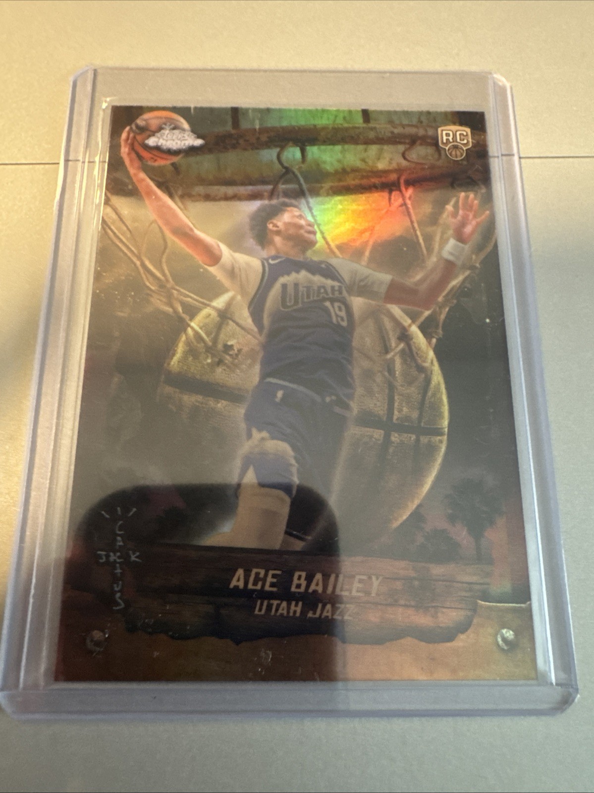 2025-26 Topps Chrome x Cactus Jack Ace Bailey Astrovision RC Rookie #AST-5 Jazz