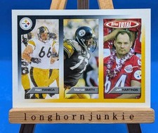 2005 Topps Total Marvel Smith RC rookie Alan Faneca Jeff Hartings Steelers
