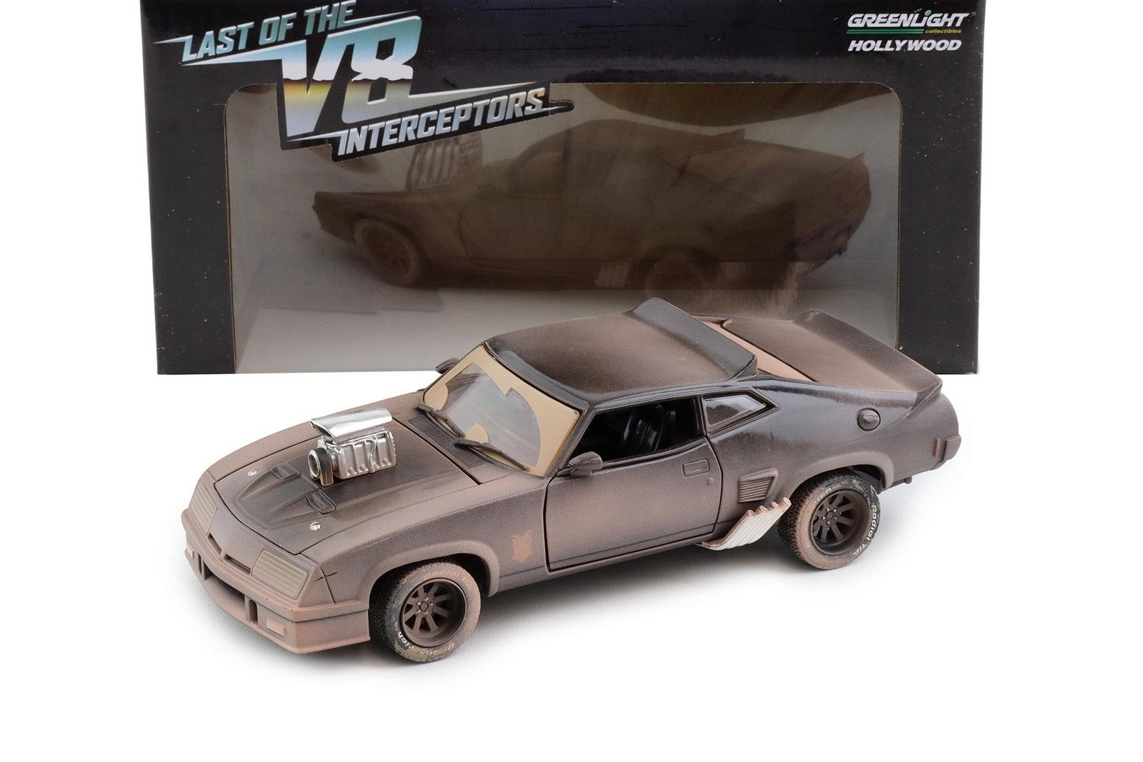 Greenlight 1:24 1973 Ford Falcon XB Diecast Intercopters Weathered