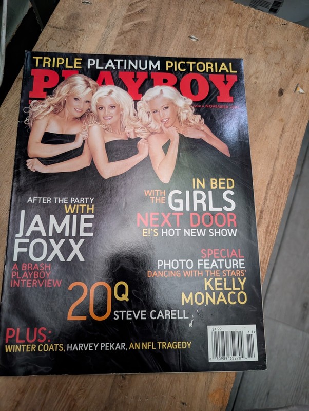 November 2005 issue of Playboy magazine, featuring Holly Madison, Bridget...