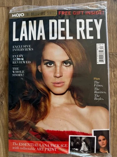 LANA DEL REY MOJO COLLECTOR'S SERIES Magazine Includes FREE ART PRINT Inside NEW