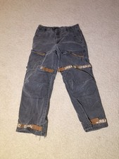 Marithe Francois Girbaud Gray Utility Cargo Pants Strap Y2K Men's 36 Archive