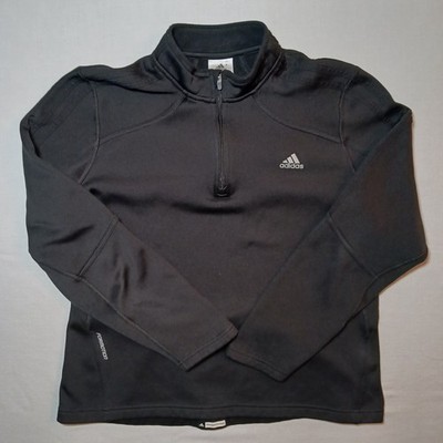 Adidas Womens Response Formotion Climawarm Pullover Track Jacket Large 1/4 Zip