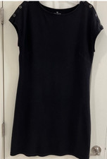 Talbots Dress Size Large Cotton Quiet Luxury Old Money Career Party Sleeveless