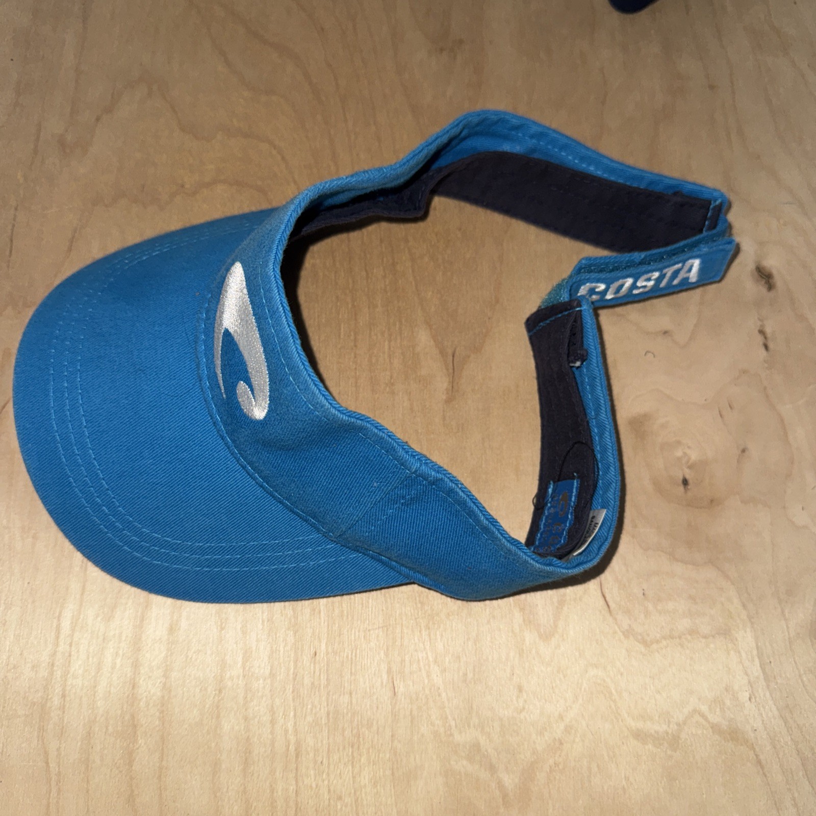 Blue Costa Adjustable Visor Hat - image 2
