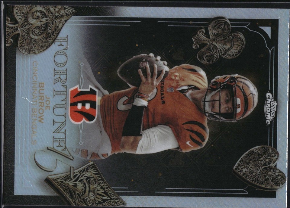 2025 Topps Chrome Fortune 15 Joe Burrow #F15-5 Refractor