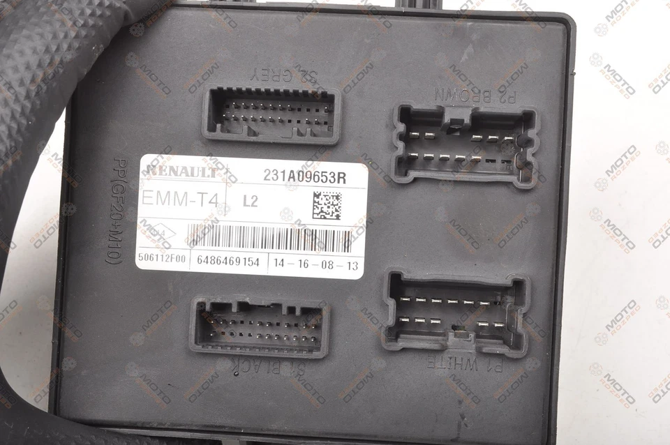 RENAULT CLIO IV 1.2 16V 75CV Modulo Centralina 231A09653R - Immagine 3 di 4