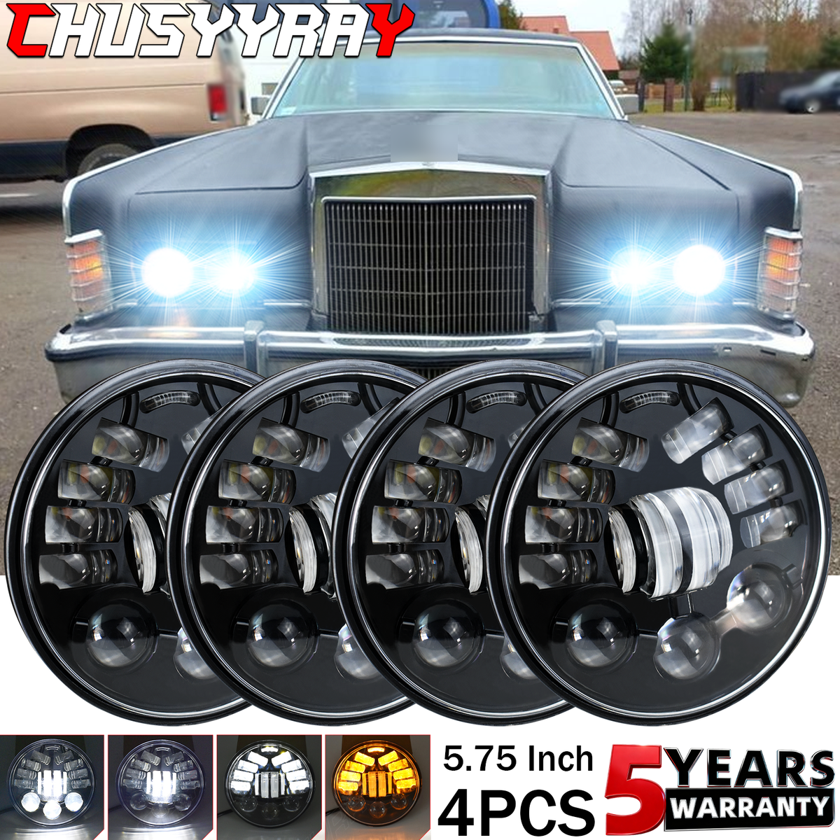 For 1958-79 Lincoln Continental 5.75
