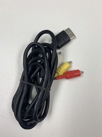 Genuine Official OEM Sega Dreamcast Composite RCA AV Cable - Tested & Works