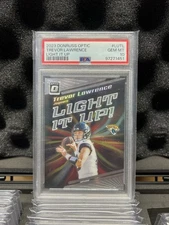 2023 Panini Donruss Optic - Trevor Lawrence Light It Up PSA 10
