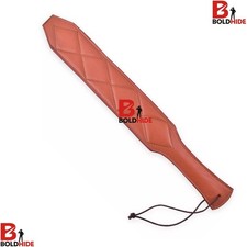 Frusta in vera pelle con accessorio fetish BDSM bondage per giochi sadomaso