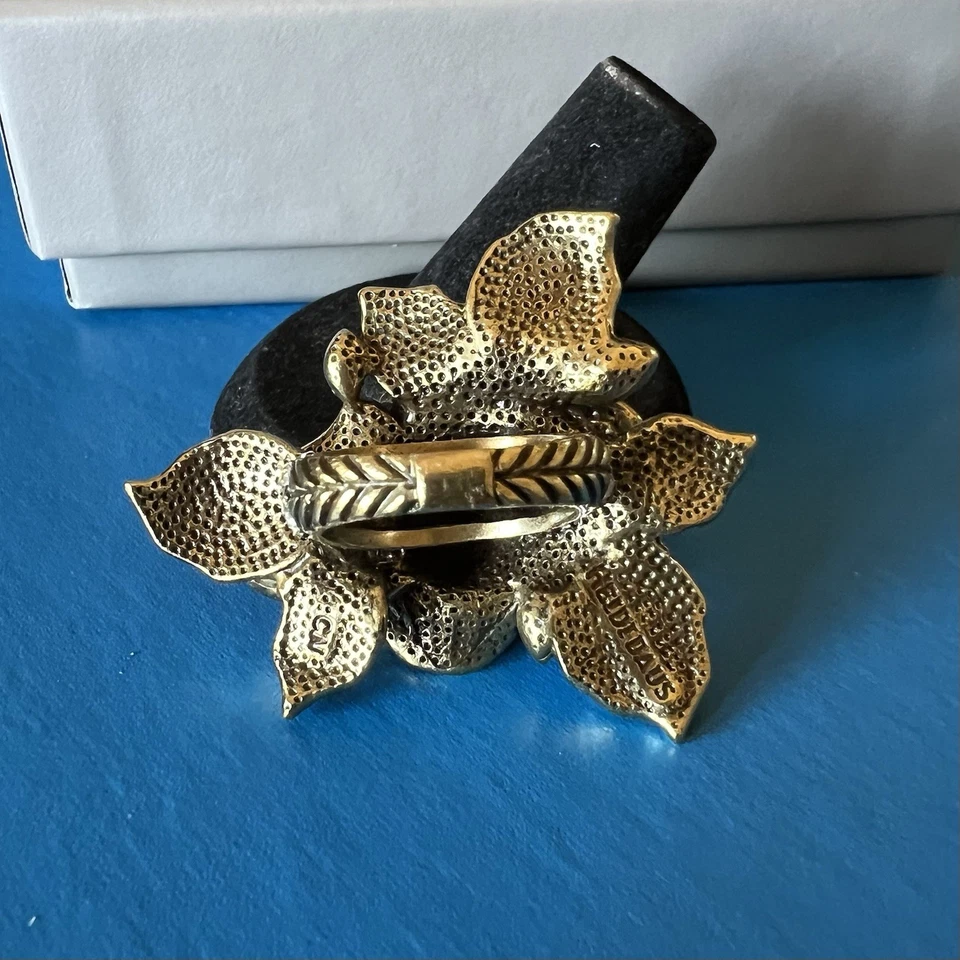 Anel HEIDI DAUS “Beleza Encantada” Cristal Rosa Beleza/Besta Disney ~ 6 - Imagem 3 de 4