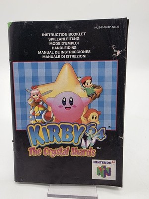Nintendo 64 / N64 - Kirby The Crystal Shards - Anleitung