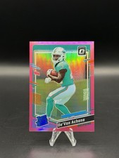 2023 Panini Donruss Optic - De’Von Achane (RC) Pink Prizm | Rated Rookie 🚨