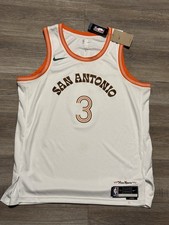 Keldon Johnson #3 San Antonio Spurs Fanatics Branded Jersey Sz XL City Edition