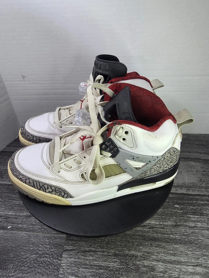 Talla 8 - Jordan Spizike Blanco Cemento Foto 3 de 4