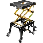 Motorcycle Hydraulic Lift Jack 350lb ATV Dirt Bike Hoist Stand Table w/ Casters