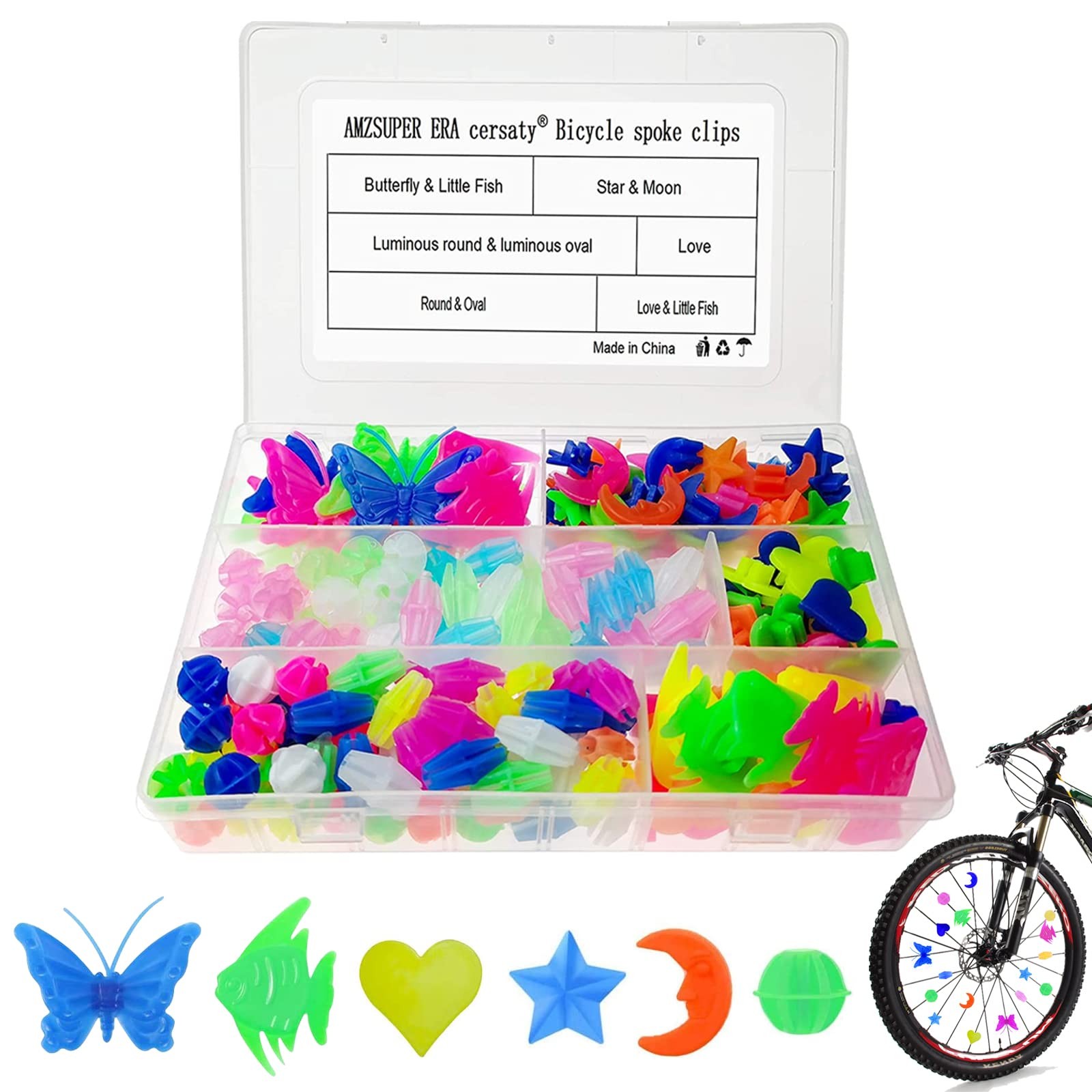 Accessoires rayon velo couleur pour customiser facilement la bicyclette de vos enfants
