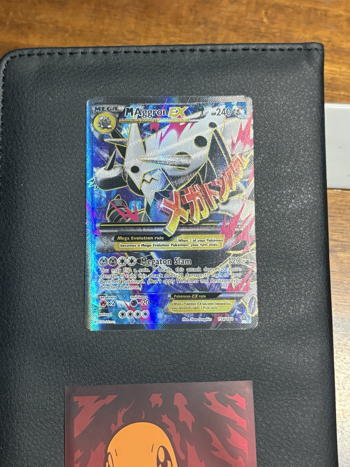 Pokémon M Aggron EX Ultra Rare Holo 154/160 Primal Clash TCG Card English