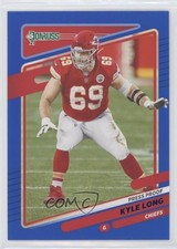 2021 Panini Donruss Press Proof Blue Kyle Long #123 0nr3