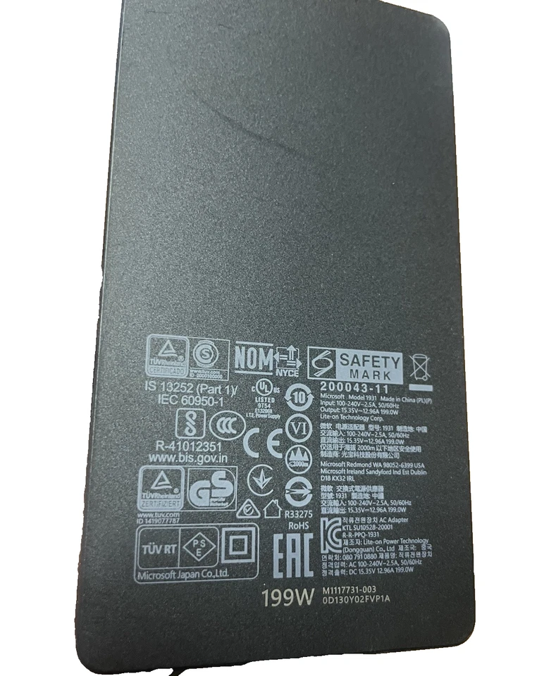 Microsoft Surface Dock 2 USB-C Model 1917 mit 199W Netzteil für Surface Go 2/3 - Bild 4 von 4