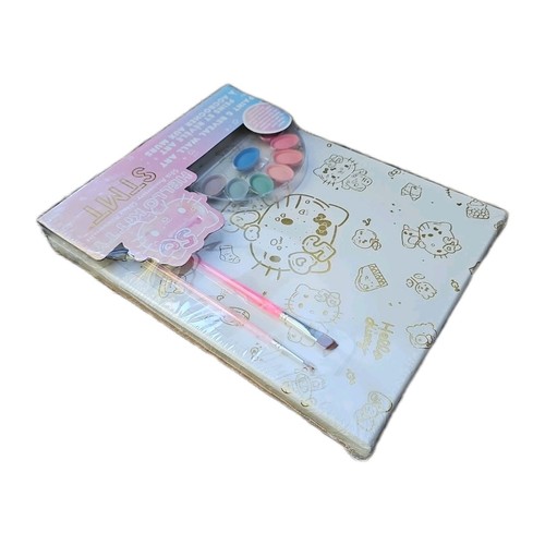 50th Anniversary Hello Kitty Paint & Reveal Wall Art - STMT NEU - Bild 7 von 8