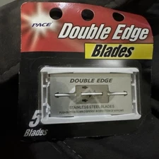 1 pack Of Pace Double Edge Blades 5 Blades New Factory Sealed 