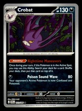 Crobat 051/086 Reverse Holo ME04: Chaos Rising NM
