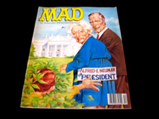 MAD Magazine #315, DECEMBER 1992, GEORGE AND BARBARA BUSH Cover, COLUMBUS SALUTE