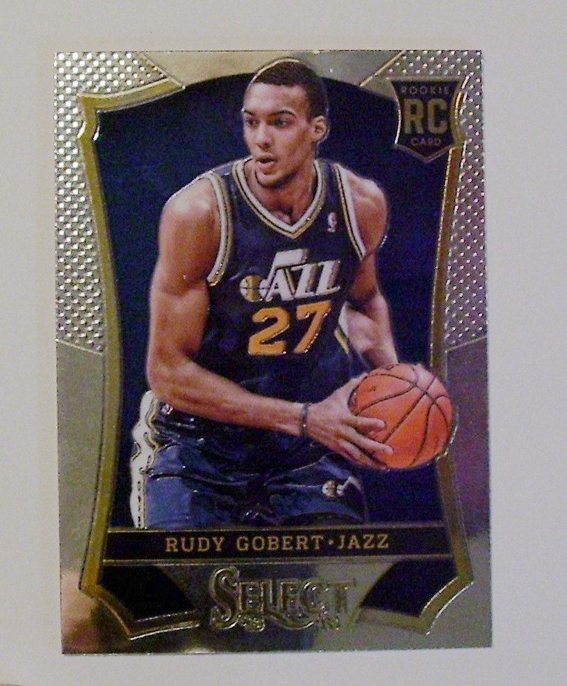 RUDY GOBERT - 2013-14 ROOKIE CARD - PANINI SELECT - #199