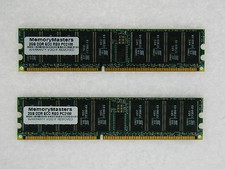 4GB 2X2GB Mem Per Workstation HP C8000 XW6000 XW8000 ZX2000 ZX6000