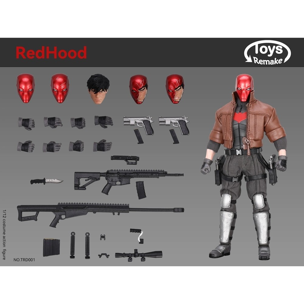 ToysRemake 1/12 レッドフード 新品 TRD001 RedHood ToysRemake 1/12 レッドフード TRD001 RedHood Action Figure