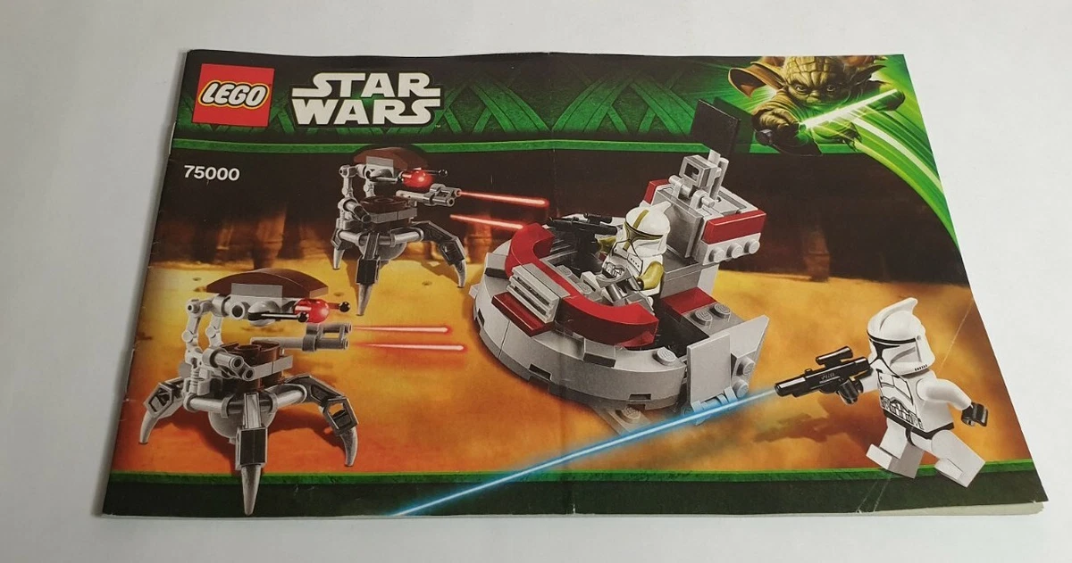 Lego 75000 instructions sales