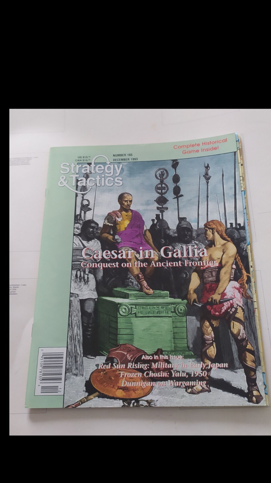 STRATEGY & TACTICS nr. 165 'CAESAR IN GALLIA' (in inglese)